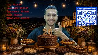 hoje é meu aniversário de 26 anos - WEBFESTA 2