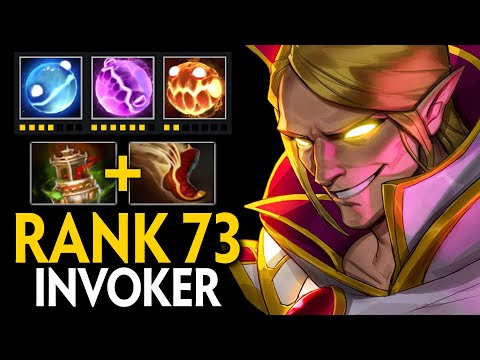THE WAY HE PLAYS QUAS WEX INVOKER LOOK REALLY POWERFUL | EPIC INVOKER vs LESHRAC | Dota 2 Invoker