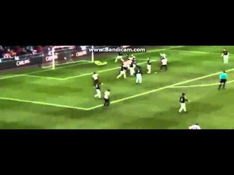 Wahbi Khazri goal  Sunderland vs Manchester United 1 0   13 02 2016