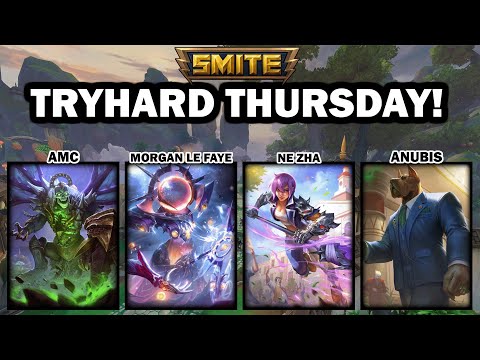 THE BEST TRYHARD THURSDAY COMMENTARY EVER - Season 10 Masters Ranked 1v1 Duel - Smite
