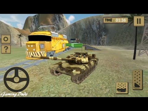 Army Cargo Tank Transport SIM #2 - TITAN TANK Railroad Transport Android Gameplay HD