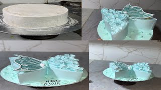 Butterfly cake decoration