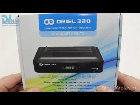 Oriel 320 - обзор DVB-T2 ресивера