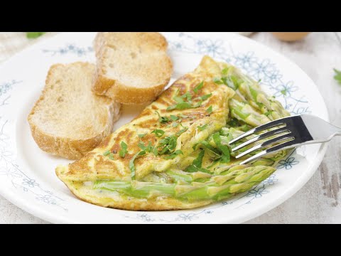 Recette : Omelette aux asperges