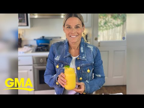 How to make a mango ‘White Claw Slushie’ at home l GMA Digital