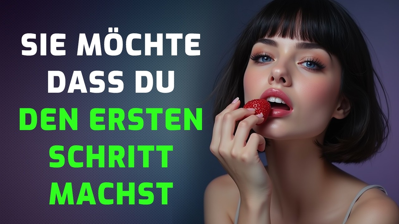 9 Andeutungen, dass sie auf deinen ersten Schritt wartet (Verpassen Sie dieses Video nicht!)