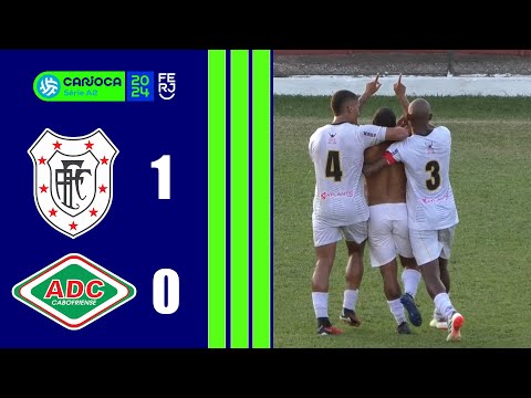 AMERICANO 1X0 CABOFRIENSE - CARIOCA SÉRIE A2 - TAÇA SANTOS DUMONT - 7ªRODADA