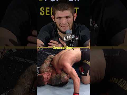 Maybe Dustin Poirier's guillotine is really that good! 😳 #ufc302