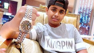 DUBAI'S RICHEST KID GETS $30,000 DOLLARS ROLEX !!!