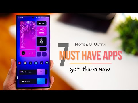 Galaxy Note20 - 7 Apps You Must Have!