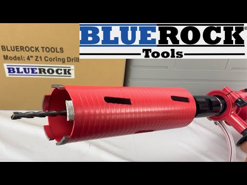 How to install a 5/8" Dry Core Bit Pilot Centering Adapter on a Bluerock 4Z1 1-1/4" threaded arbor