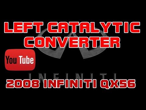 ⭐ 2008 Infiniti QX56 - 5.6 - 2 Wheel Drive - Left Catalytic Converter