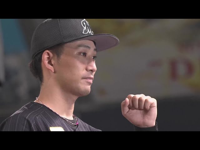 マリーンズ・小島和哉投手ヒーローインタビュー 8月6日 埼玉西武ライオンズ 対 千葉ロッテマリーンズ