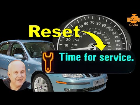 Time For Service Saab 9-3 Reset '07on | Saab Time For Service Message
