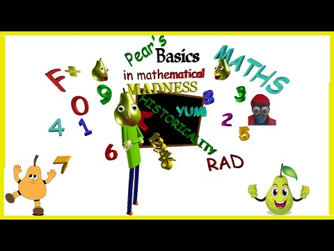 It's Baldi but Fruits [Pear's Basics]