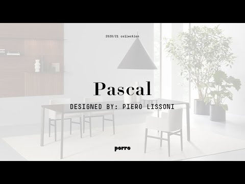 Porro - 2020/21 News: Pascal Table by Piero Lissoni