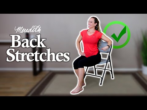 Total Back Stretching Exercises for Seniors and Beginners
