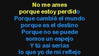 Marc Anthony &amp; Jennifer Lopez   No Me Ames Karaoke