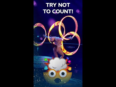 TRY NOT TO COUNT!🤯 Impossible Amount of Hula Hoops in Magical Light Show | Got Talent 2022