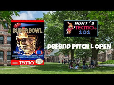 Mort's Tecmo 101 Video Series - Defend Pitch L Open