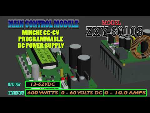 ZXY6010S   DIY BENCH/LAB POWER SUPPLY ASSEMBLY