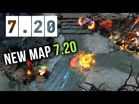 Dota 2 NEW 7.20 Patch - Map Changes! [REWORKED]