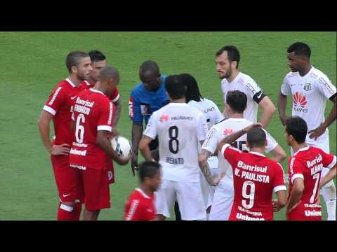 Santos 1 x 2 Internacional - Brasileirão - 02/11/2014
