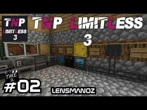 Minecraft TNP Limitless 3 1.16.5 - Season 2 - Ep 2 | Refined Storage