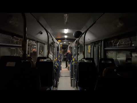 Gamla Uppsala Buss 222 - Linje 12 Regementsvägen till Arrheniusplan