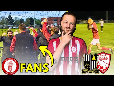 The Moment Redhill GATECRASH Abbey Rangers vs Jersey Bulls... (Match Day Vlog)