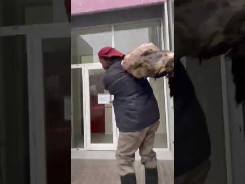 Cansado de la inseguridad, llevó una vaca faenada a la municipalidad y pidió por el intendente