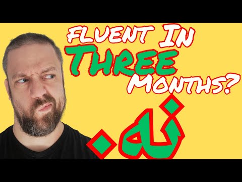 Fluent in 3 months??? (Farsi DESTROYED me)