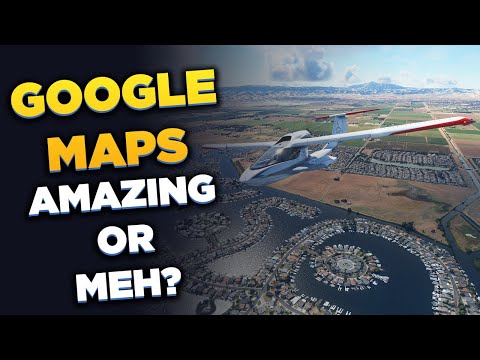 Google Maps MOD in Flight Simulator 2020