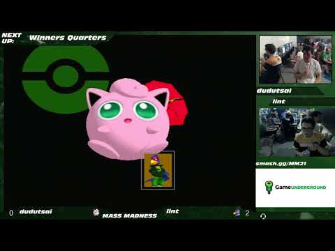 Mass Madness 21 SSBM - dudutsai (Jigglypuff) vs. MKSF | lint (Falco) - Melee WQF