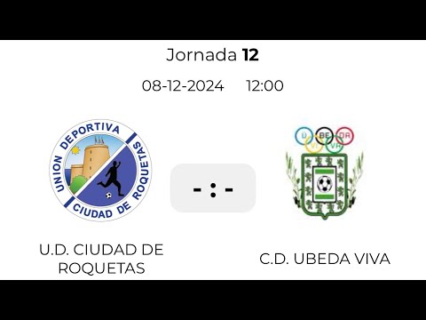 U. D. Ciudad de Roquetas vs. C. D. Úbeda Viva (Infantil A) (Primera parte)