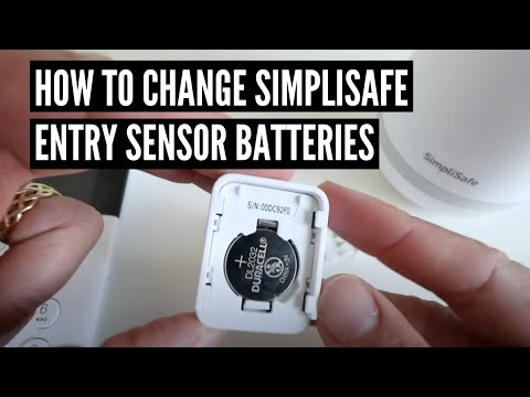 Simplisafe Entry Sensor Battery
