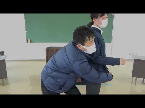 #簡単にできる護身術　～後ろから抱き着かれた場合Ver～