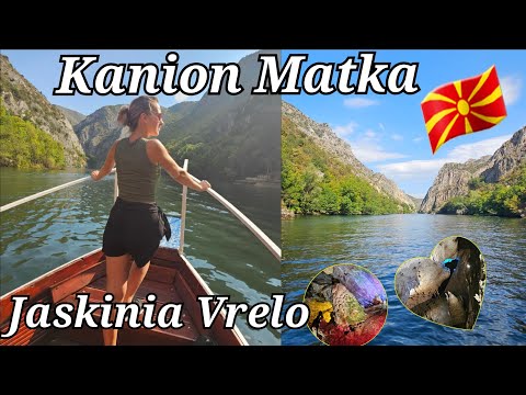 Matka Canyon and Vrelo Cave - boat trip one of the biggest attractions in Macedonia near Skopje