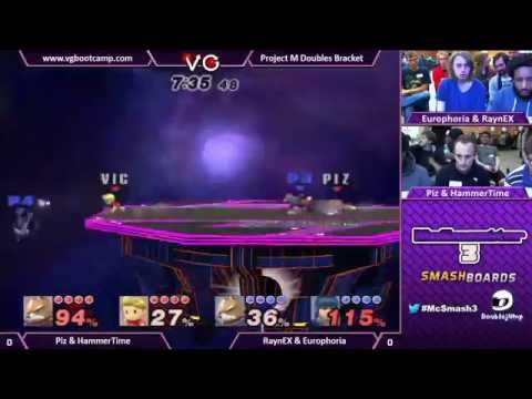 McSmashter 3 - Piz & HammerTime (Fox/Lucas) vs. RaynEX & Europhoria (Fox/Marth)