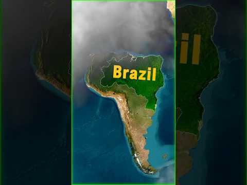 Brazil’s Breathtaking Geography 🇧🇷 | Amazon, Borders & Natural Giants!