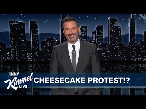 Jimmy Kimmel Roasts Anti-Vaxxers Who Held A Sit-In At A Cheesecake Factory
