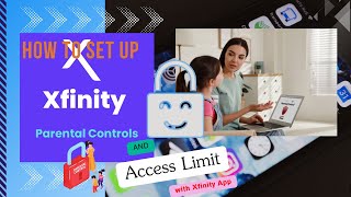 How to Set Up Xfinity Parental Controls and Manage Internet Access Limits using iPhone #xfinity