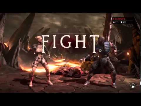Stosn(Cassie Cage) vs FLET (Sub-Zero) - [MKX] @ X-Ray?Okay!