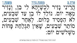 מסכת נזיר פרק ב משנה י