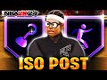 MY NEW OVERPOWERED ISO POST SCORER IS A CHEAT CODE ON NBA2K24! THIS POST SCORER CAN DO IT ALL!