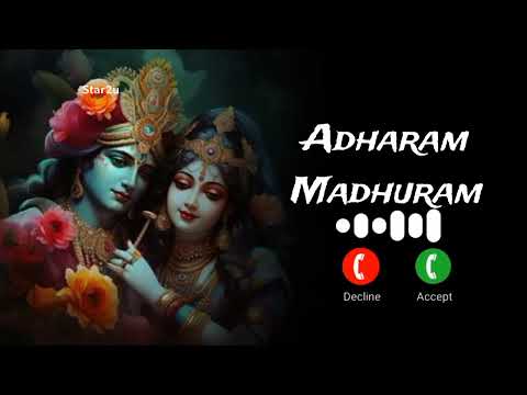 Adharam Madhuram Ringtone | Adharam Madhuram Krishna | Krishna Ringtone | Star2u | Krishna Flute