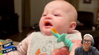 Laugh So Hard With Naughty Babies Eating Time || Funny Vines