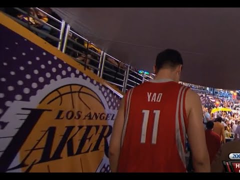 [Classic] Last Playoff Series in Yao Ming's Career 2009R2G1 Rockets at Lakers