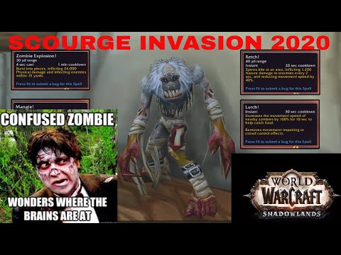World Of Warcraft Scourge Invasion Event 2020