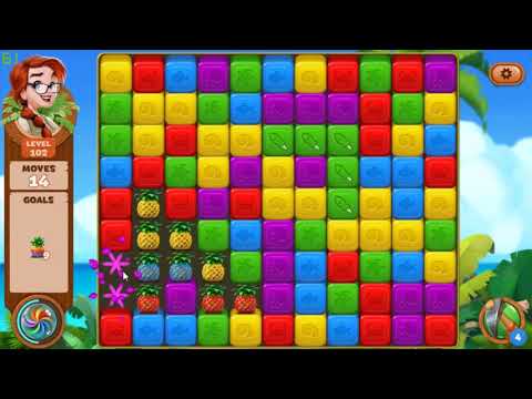 Lost Island Blast Adventure level 102